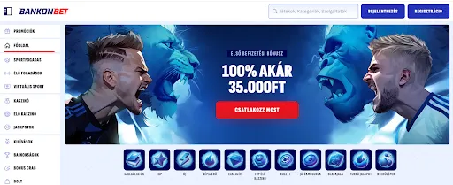Bankonbet online kaszinó